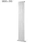 Aluminum vertical radiator for modern heating solutions.