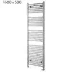 Stainless steel towel radiator heated towel rail for bathrooms and kitchens.