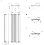 1. High-quality radiator panel from Poshrads for efficient heating solutions.