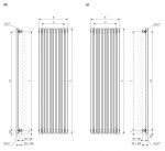 High-quality modern radiator heating design for efficient home warmth.