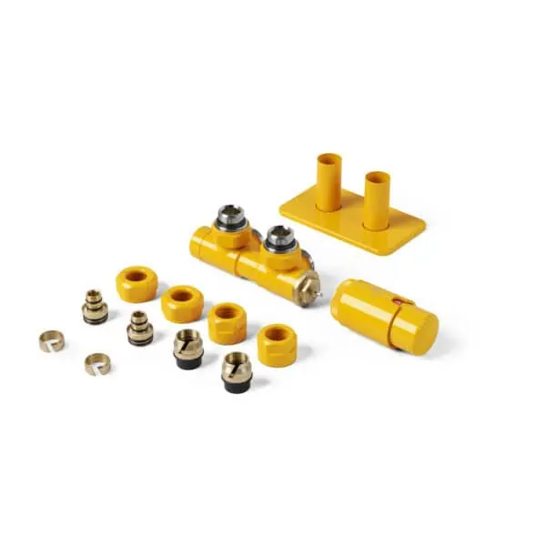 Flexible gas valve repair parts for appliances and systems.