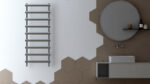 Carisa Aldo Chrome Designer Towel Rail - Image 2