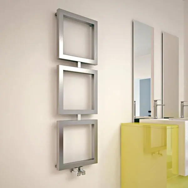 Carisa Ruma Stainless Steel Heated Towel Rail
