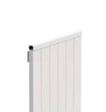 High-quality white panel electric heater with sleek design and modern finish.