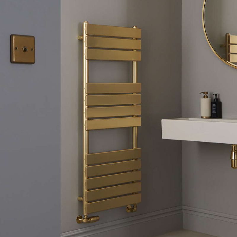 Malibu Brass Designer Towel Rail