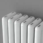 Stylish modern white radiators for efficient heating and home decor enhancement.