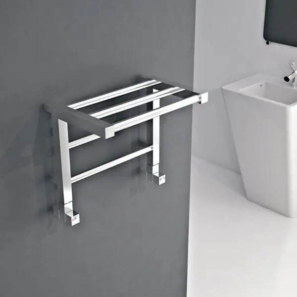 Carisa Etage Chrome Designer Towel Rail