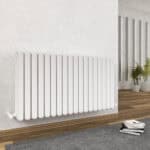 Radiator for home heating in modern interior design.