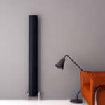 Carisa NIXIE Black Vertical Designer Radiator