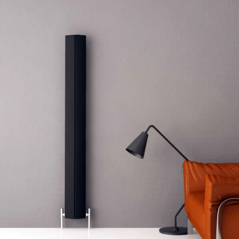 Carisa NIXIE Black Vertical Designer Radiator Carisa NIXIE Black Vertical Designer Radiator