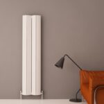 Carisa Nixie White Vertical Designer Radiator