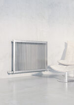 Carisa Stripe Horizontal Stainless Steel Radiator - Image 2
