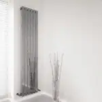 Elevator radiator in modern interior design.