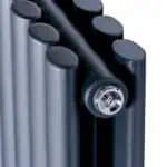 Aluminum poles with a secure connector for professional signage displays.
