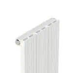 Radiator with modern white design, efficient heating solution for homes and offices.