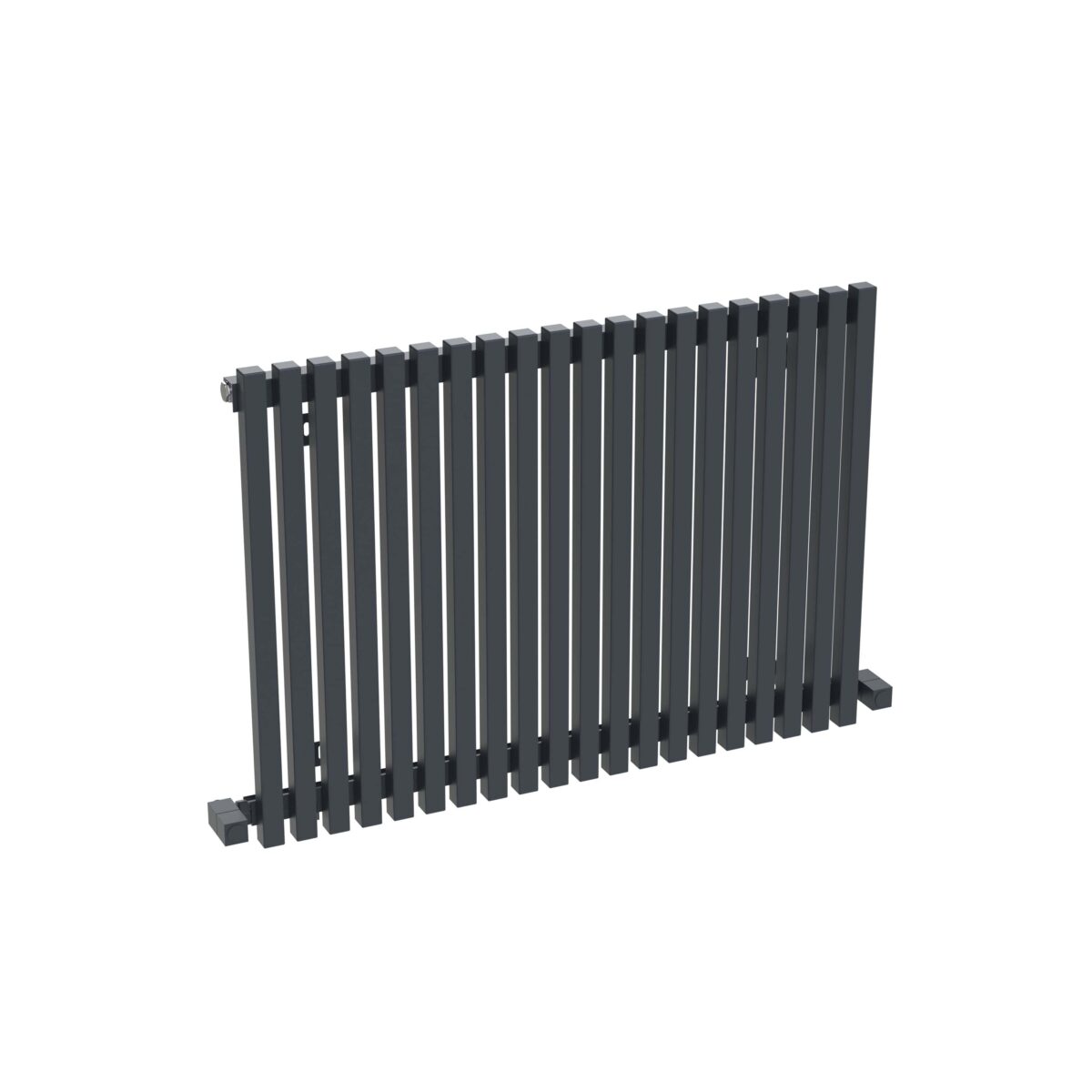 Carisa Sophia Horizontal Anthracite Designer Radiator