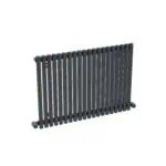 Stainless steel landscape garden fence panel for outdoor privacy and security.