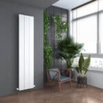 Carisa Elvino Vertical White Designer Radiator