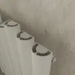 Radiator with adjustable valves, modern heating system for efficient home warmth.