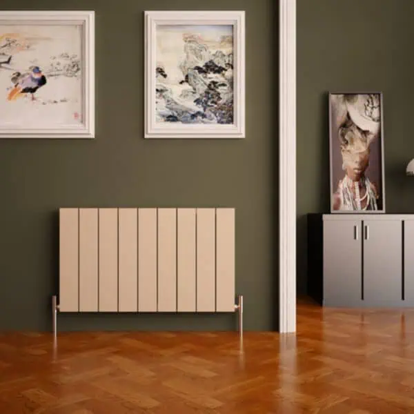 Carisa Nemo Horizontal Latte Designer Radiator