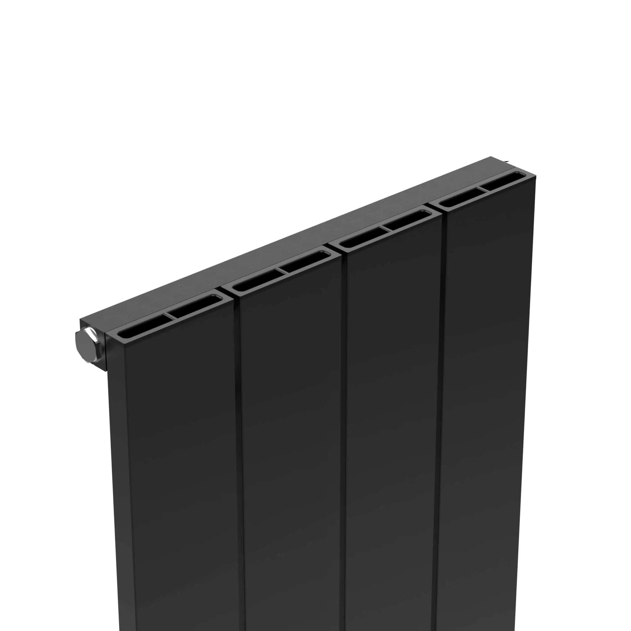 NEMO DETAIL (PAGE-137) Black modern radiator panel possible for home heating.