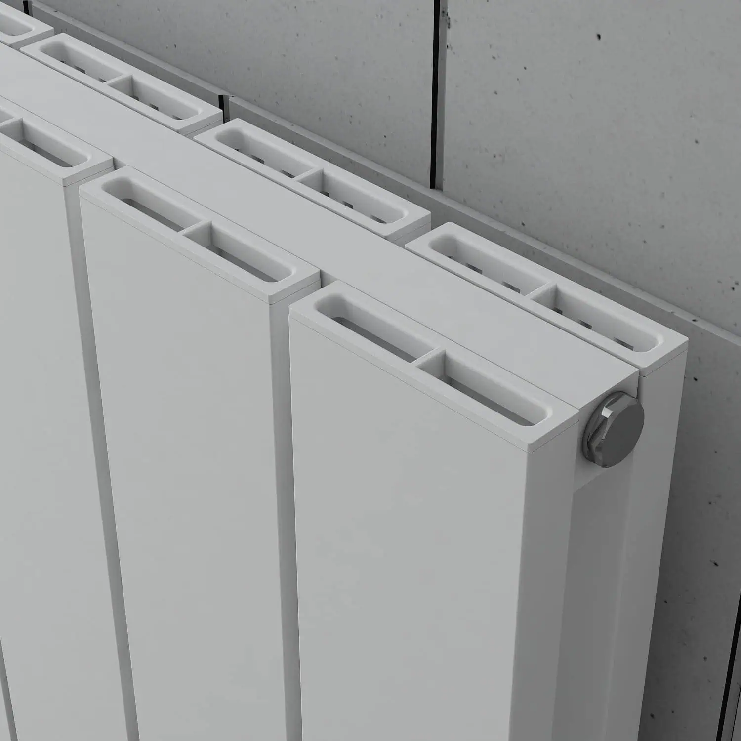 NEMO DOUBLE-DETAY Radiator heating system for modern building interior.