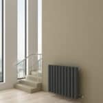 Carisa Otto Horizontal Anthracite Designer Radiator