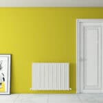 Carisa Pipette Horizontal White Designer Radiator