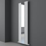 Carisa Tallis Mirror White Designer Radiator - Image 3