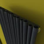 Carisa Pipette Horizontal Anthracite Designer Radiator
