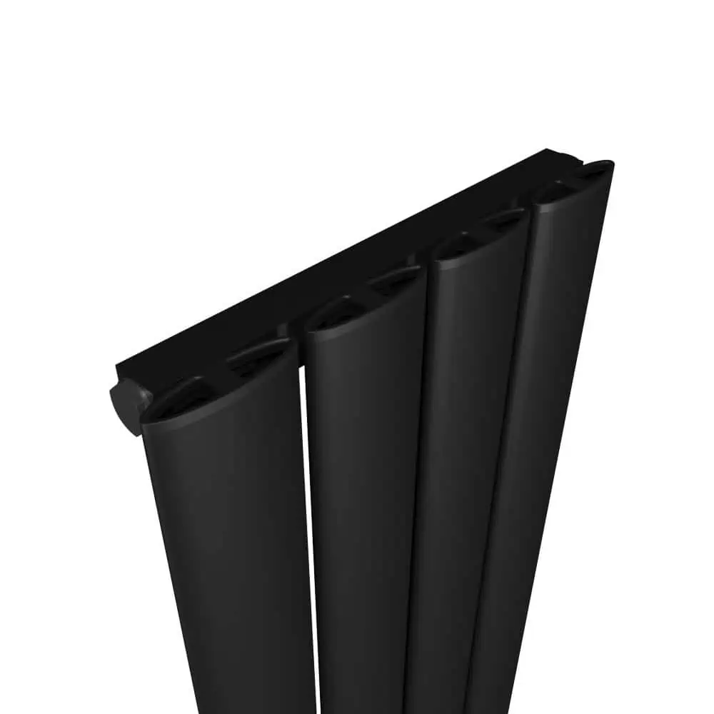 elliptic315x1800 black 3 Black rubber doorstop barriers for crowd control and security, durable and portable.