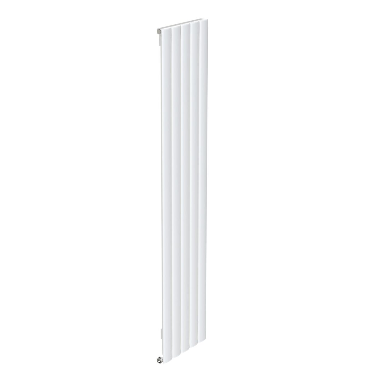 Carisa Elliptic Vertical White Designer Radiator