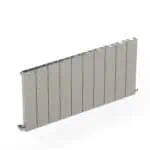 Modern digital radiator for energy-efficient heating systems.