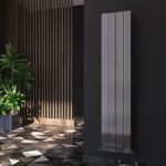 Carisa Monza Vertical Polished Anodized Designer Radiator