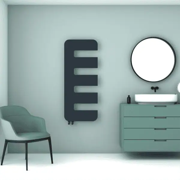 Carisa Rex Anthracite Slim Designer Radiator