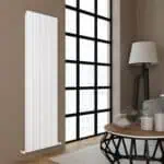Carisa Angers Double Vertical White Designer Radiator