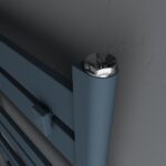 Bolt securing modern furniture component.