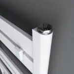 High-quality digital rendering of POS hardware installation, focusing on secure mounting and setup.