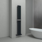 Carisa Play Bath Anthracite Designer Towel Rail