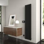 Carisa Boreas B Vertical Black Electric Radiator