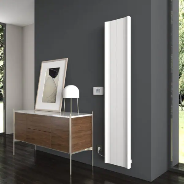 Carisa Boreas B Vertical White Electric Radiator
