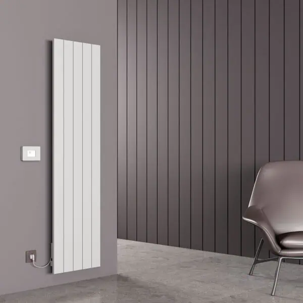 Carisa Boreas N Vertical White Electric Radiator