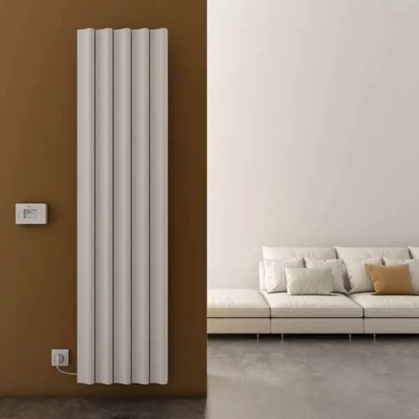 Carisa Boreas S Vertical White Electric Radiator