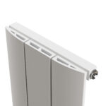 Carisa Play Vertical White Designer Radiator - Image 2
