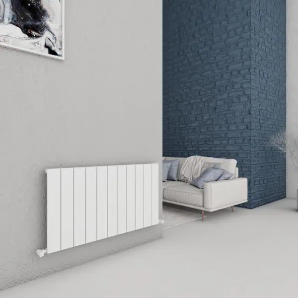 Radiator cover, modern interior decor with radiator cover and cozy seating area, contemporary home design.