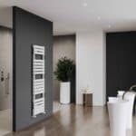 Carisa Plata Double Bath White Designer Towel Rail