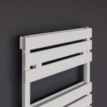 Carisa Plata Bath White Designer Towel Rail - Image 2