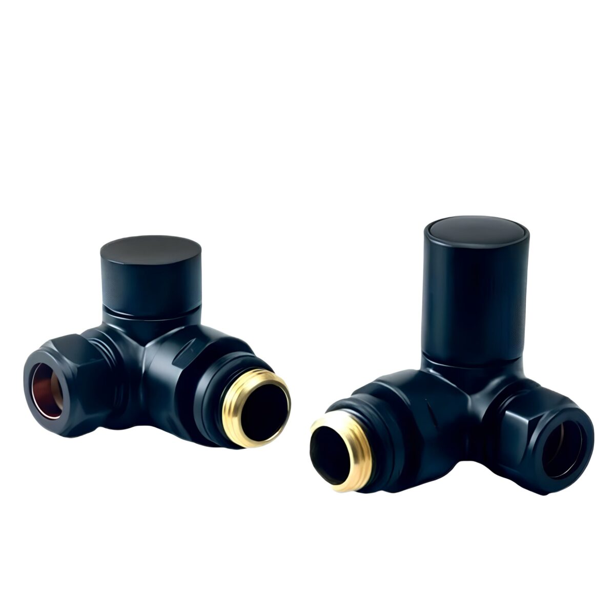 SPERA CORNER (DOUBLE ANGLED) VALVES BLACK