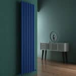 Carisa Tallis Vertical Navy Blue Designer Radiator