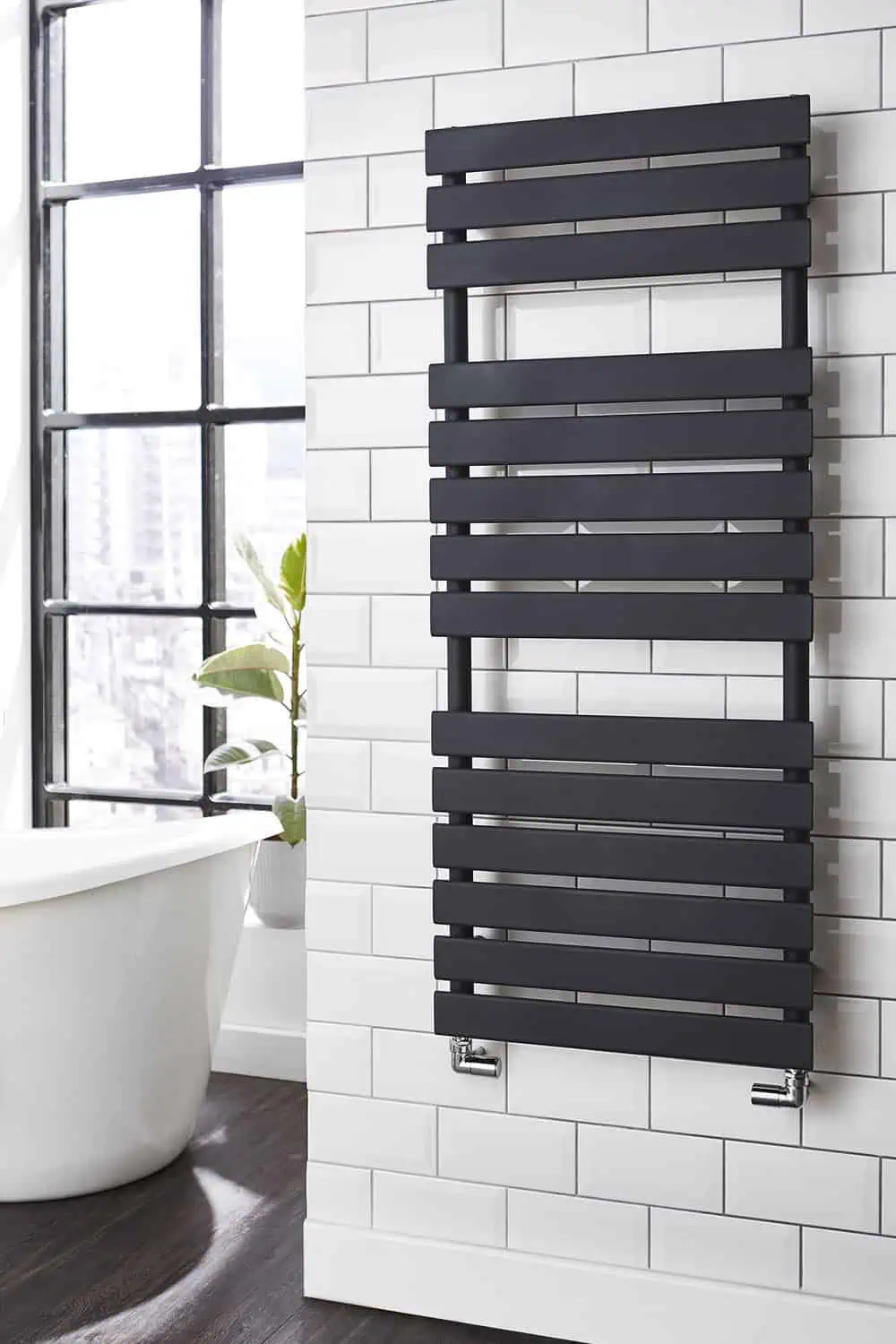 Atlantic-500x1200-Anthracite-Lifetsyle kopya Kartell Atlantic Steel Towel Rail
